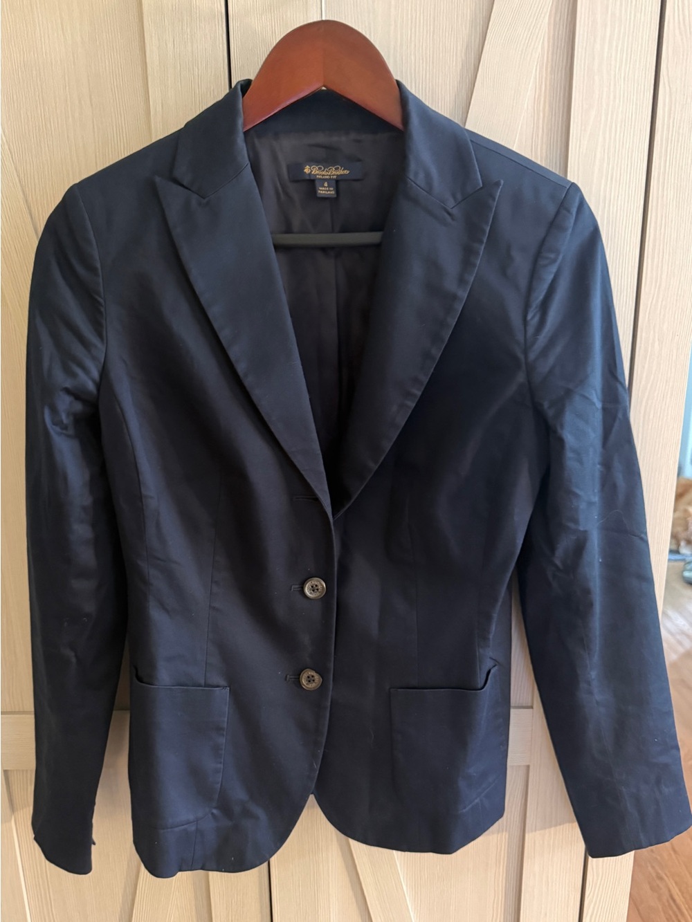 Brooks Brothers Milano Fit Navy Blazer